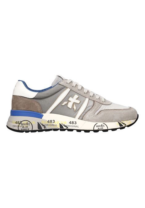 Premiata Lander 8010 mens sneakers in suede and nylon grey PREMIATA |  | LANDER VAR8010